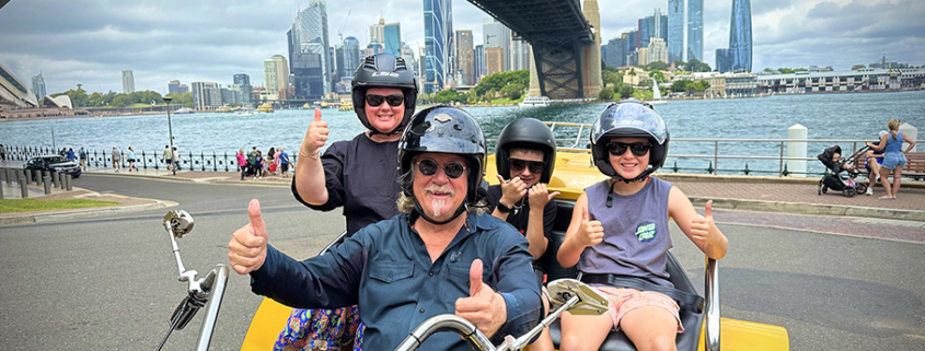 The school holiday family ride was fun! "... Definitely a great way to see Sydney! ..."