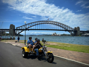 The Sydney trike ride was the perfect experience while in Sydney.