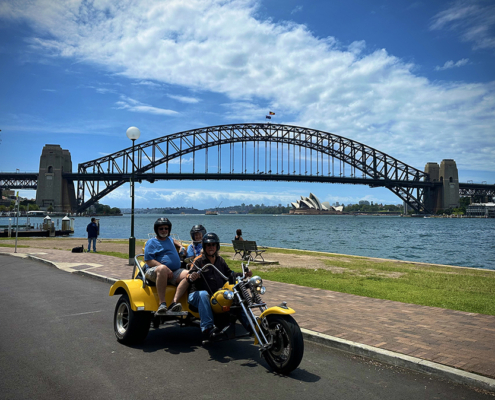 The Sydney trike ride was the perfect experience while in Sydney.