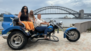 The friends trike tour in Sydney was "This was an amazing tour of Sydney from a different perspective."