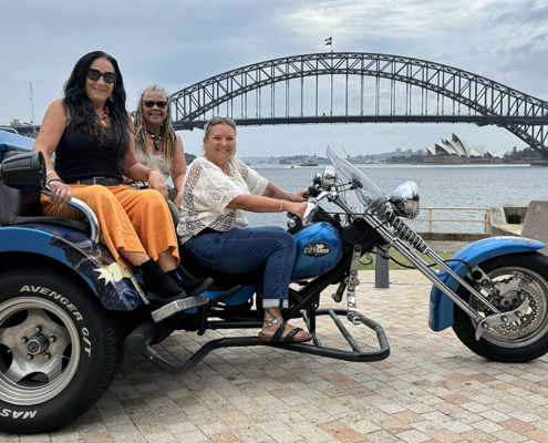 The friends trike tour in Sydney was "This was an amazing tour of Sydney from a different perspective."