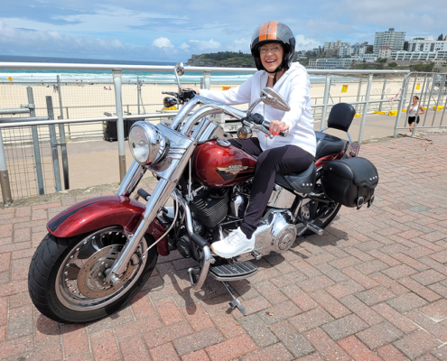 The Harley Davidson Bondi tour show many of the Sydney icons.