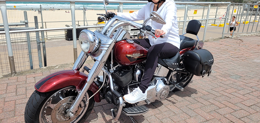 The Harley Davidson Bondi tour show many of the Sydney icons.