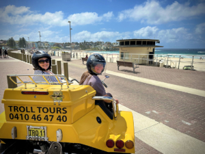 The surprise mother daughter trike tour was a huge surprise! The 3 hour tour around Sydney was a lot of fun!