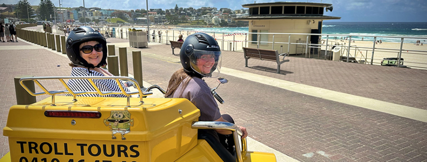 The surprise mother daughter trike tour was a huge surprise! The 3 hour tour around Sydney was a lot of fun!