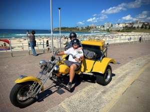 The trike tour for the Sydney locals was a success. They loved every second of their experience.
