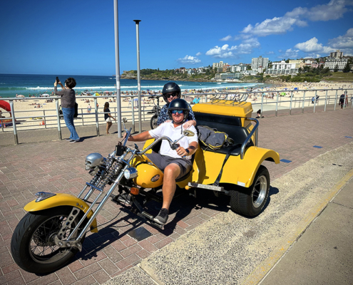 The trike tour for the Sydney locals was a success. They loved every second of their experience.