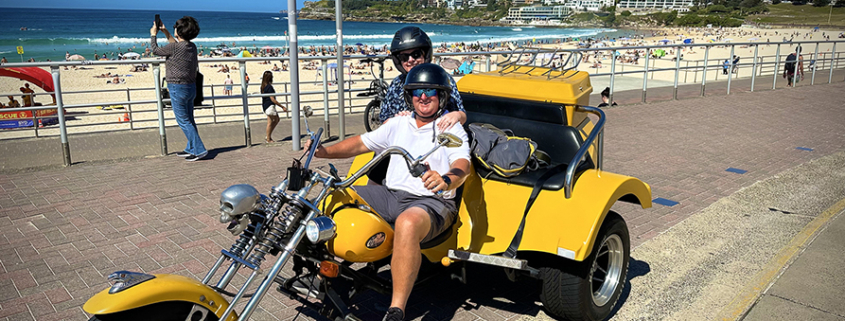 The trike tour for the Sydney locals was a success. They loved every second of their experience.