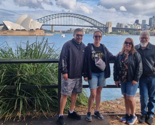 The two trikes tour in Sydney was something fun yet different for our American passengers.