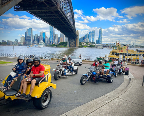 The Australian holiday trike tour was a fun and scenic experience around Sydney.