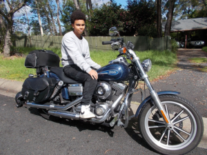 The Blue Mountains Harley ride was a success! The passenger wants to get his motorcycle licence!