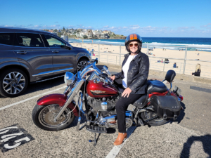 Mum's Harley birthday present was the best! She saw so much of the eastern suburbs of Sydney.