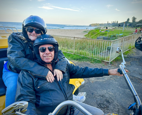 The Southern Spectacular birthday trike tour was scenic, fun and a great way to celebrate a birthday.