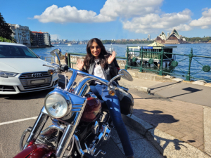 The birthday surprise Harley tour created some fun and special memories around Sydney.