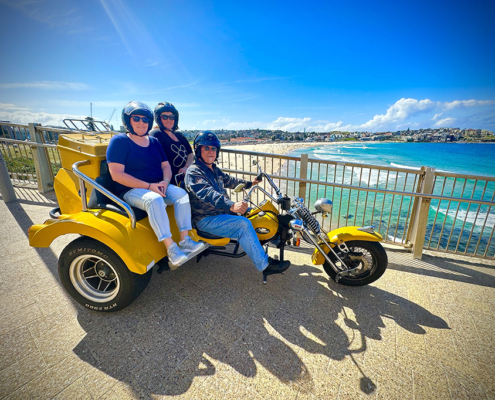 The friends Sydney trike ride was informative, fun and scenic.