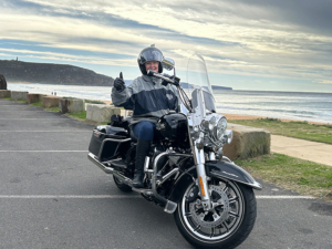 The Harley Davidson beaches tour of the Northern Beaches was scenic and fun!