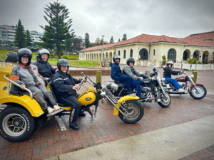 The family holiday trike + Harley tour was a fun way to see the famous icons of Sydney.