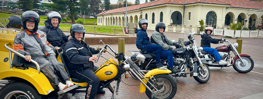 The family holiday trike + Harley tour was a fun way to see the famous icons of Sydney.