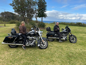 Sydney local's Harley tour showed them new places south of Sydney.