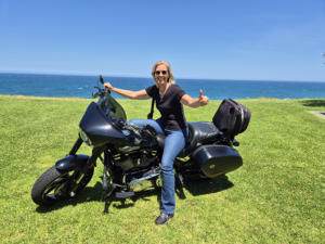 The Harley tour in memory of a friend was so much fun. Nina said it was a "the tour was great, had a fab day".