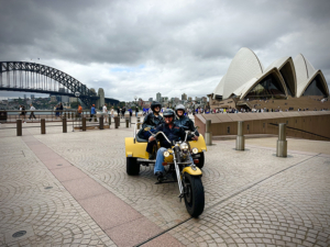 The memories made trike tour around Sydney, was the best memory maker for Grandma and Granddaughter.