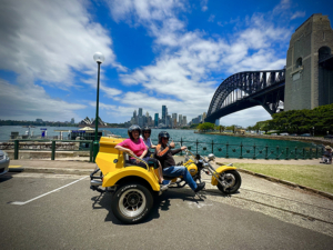 The Sister's Sydney trike tour was fun and memorable. They saw so much in a short time!