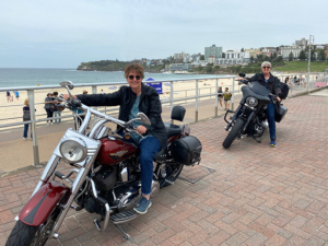 Sydney's Eastern Panorama ride on the Harley showed our passengers so much, in a short time.