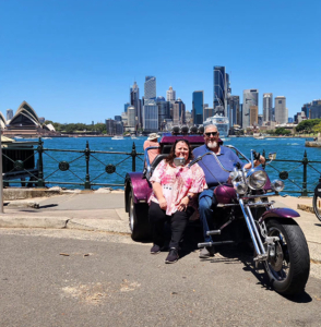 The tour Sydney on a trike experience was fun and informative.