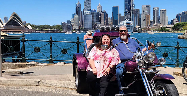 The tour Sydney on a trike experience was fun and informative.