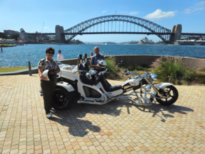 The Sydney locals trike ride showed our passengers places they hadn't seen. A great present!