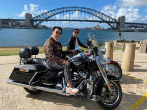 The Sydney holiday Harley ride showed our passengers so many icons of Sydney!