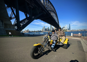 The trike ride Sydney experience showed so many iconic scenes in Sydney.
