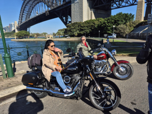 The Harley Davidson 3Bridge tour was a fun way to see a different area of Sydney.