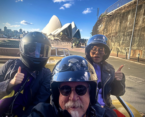 The travel agent Sydney recce gave our passengers a fun experience, they saw so many scenic icons.