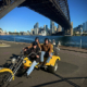 The 4 Bridges trike ride was a fun family experience. The route took them over the 4 main bridges in Sydney, a unique route.