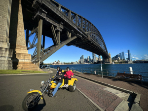 The family's #2 Sydney tour on a trike was a fun and unique way to see the Emerald City.
