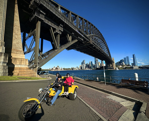 The family's #2 Sydney tour on a trike was a fun and unique way to see the Emerald City.