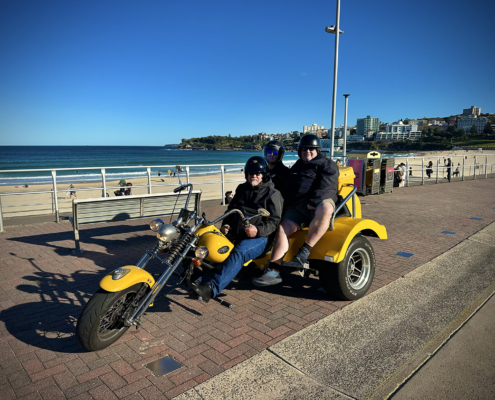 The perfect winter trike tour showed our passengers some interesting areas in Sydney.