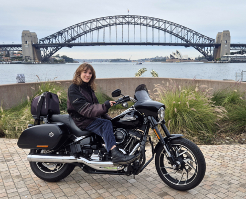 The daughter's Sydney Harley tour was a fun way to see Sydney sights.