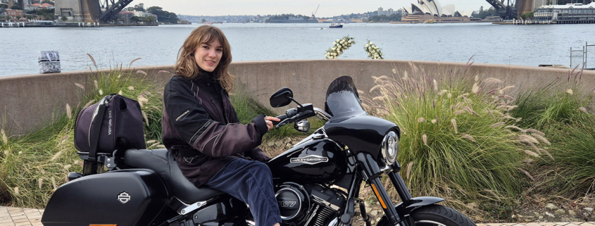 The daughter's Sydney Harley tour was a fun way to see Sydney sights.