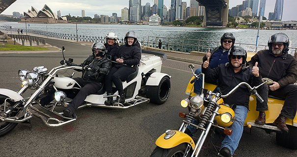 The friends North Shore Skimmer trike tour showed beautiful places on the North Shore.