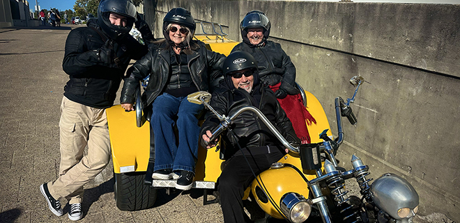 The 90th birthday nostalgia tour was a real trip down memory lane. Eastern Suburbs Sydney.