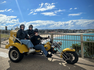 The sister's trike tour Sydney was fun and quick way to see the major sight and icons!