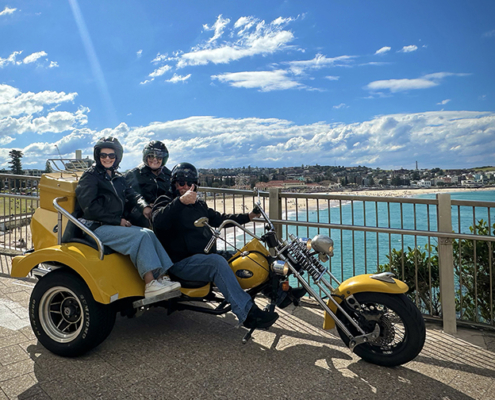 The sister's trike tour Sydney was fun and quick way to see the major sight and icons!