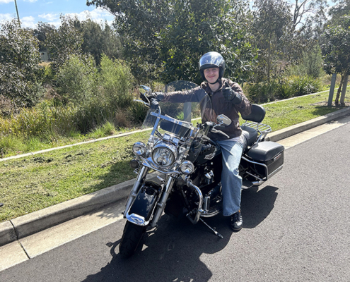 The 18th birthday Harley transfer south of Sydney, was a fun and memorable start to the celebrations.