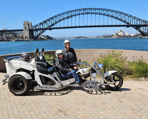 The Sydney tour Eastern Panorama on the trike was a fun and unique way to see our beautiful city.
