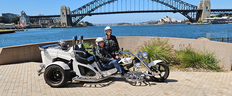 The Sydney tour Eastern Panorama on the trike was a fun and unique way to see our beautiful city.