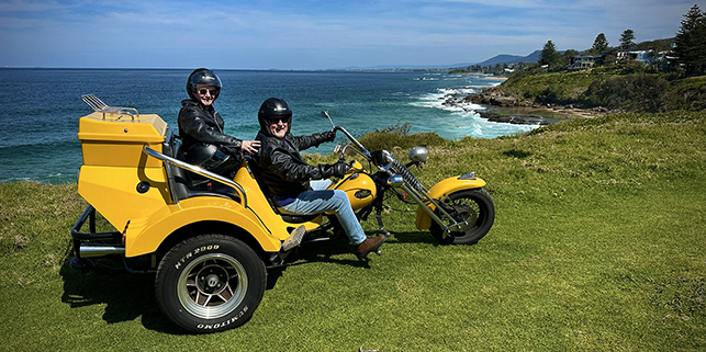 The trike Southern Spectacular ride was a huge success. So much fun south of Sydney!!