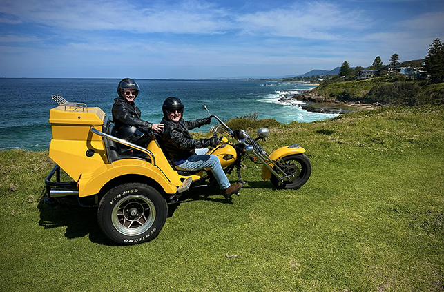 The trike Southern Spectacular ride was a huge success. So much fun south of Sydney!!