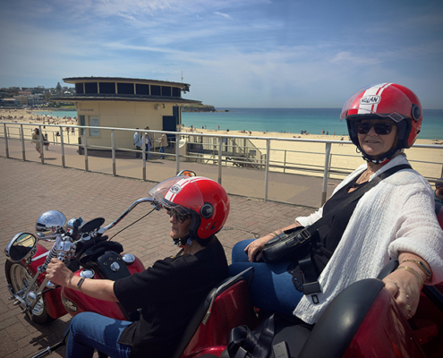The Bondi Beach trike ride showed them the icons of Sydney!